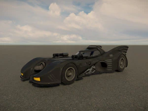 Batmovel 1989 3D Model
