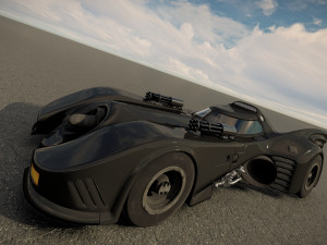 Batmovel 1989 3Dモデル