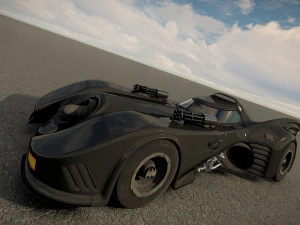 Batmovel 1989 3D Model