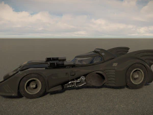 Batmovel 1989 3D Model