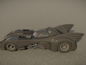 Batmovel 1989 3Dモデル