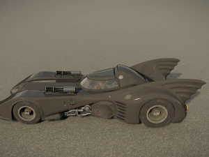 Batmovel 1989 3D Model