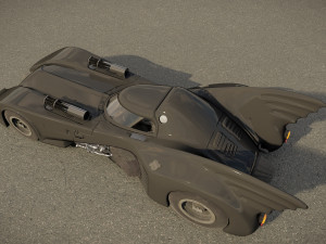 Batmovel 1989 3Dモデル