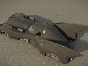 Batmovel 1989 3D Model