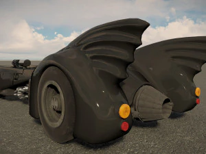 Batmovel 1989 3D Model