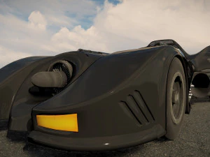 Batmovel 1989 3D Model