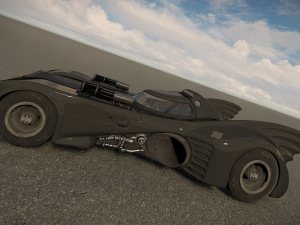 Batmovel 1989 3Dモデル