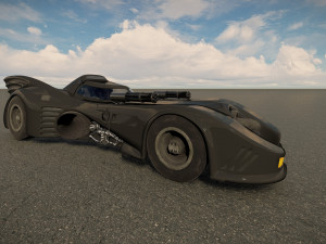 Batmovel 1989 3Dモデル