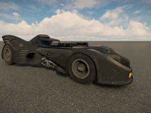 Batmovel 1989 3D Model