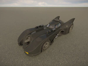 Batmovel 1989 3D Model