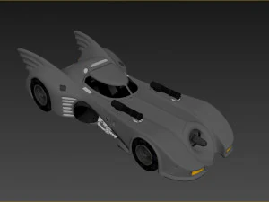 Batmovel 1989 3D Model