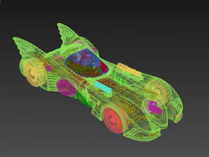 Batmovel 1989 3D Model