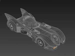 Batmovel 1989 3D Model