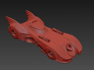 Batmovel 1989 3D Model