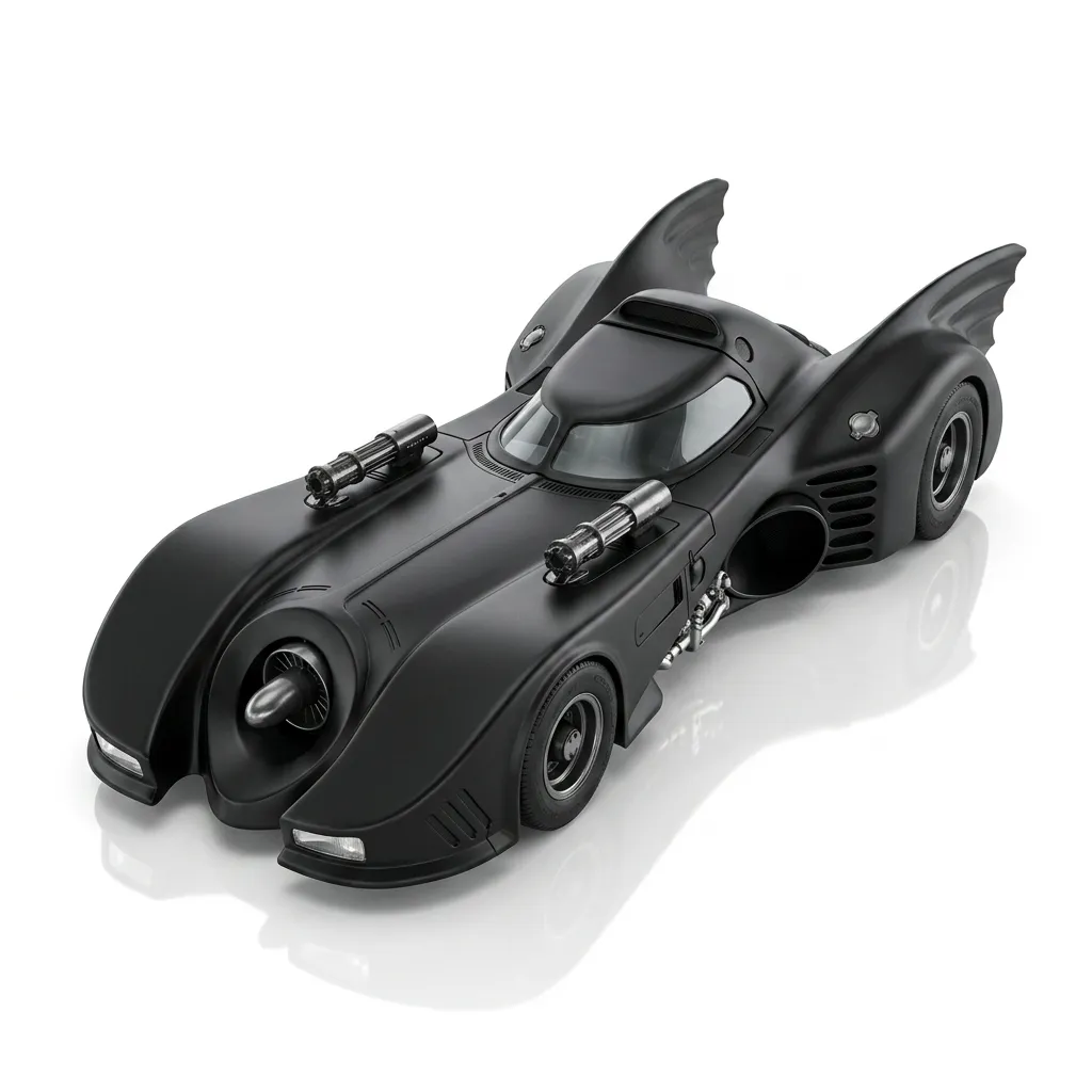 Batmovel 1989 3D Model .c4d .max .obj .3ds .fbx .stl .blend 