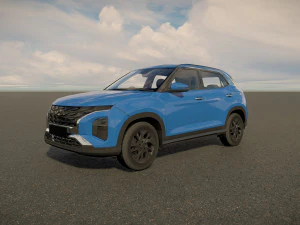 Hyundai Creta 2023 Modelo 3D
