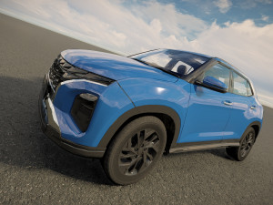 Hyundai Creta 2023 3D Model