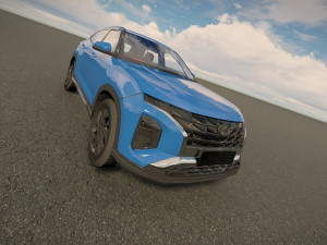 Hyundai Creta 2023 3D Model