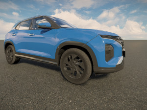 Hyundai Creta 2023 3D Model