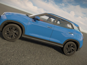 Hyundai Creta 2023 3D Model
