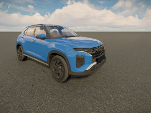 Hyundai Creta 2023 3D Model