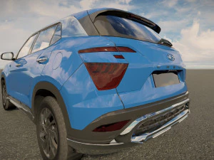 Hyundai Creta 2023 Modelo 3D