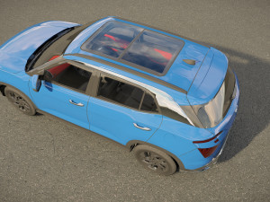 Hyundai Creta 2023 3D Model