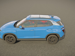 Hyundai Creta 2023 3D Model
