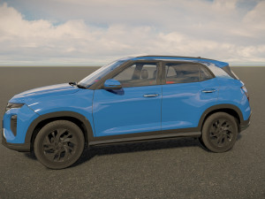 Hyundai Creta 2023 3D Model