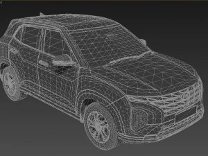 Hyundai Creta 2023 Modelo 3D