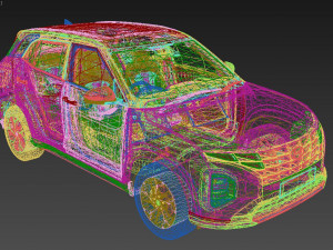 Hyundai Creta 2023 3D Model