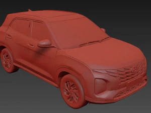 Hyundai Creta 2023 Modelo 3D