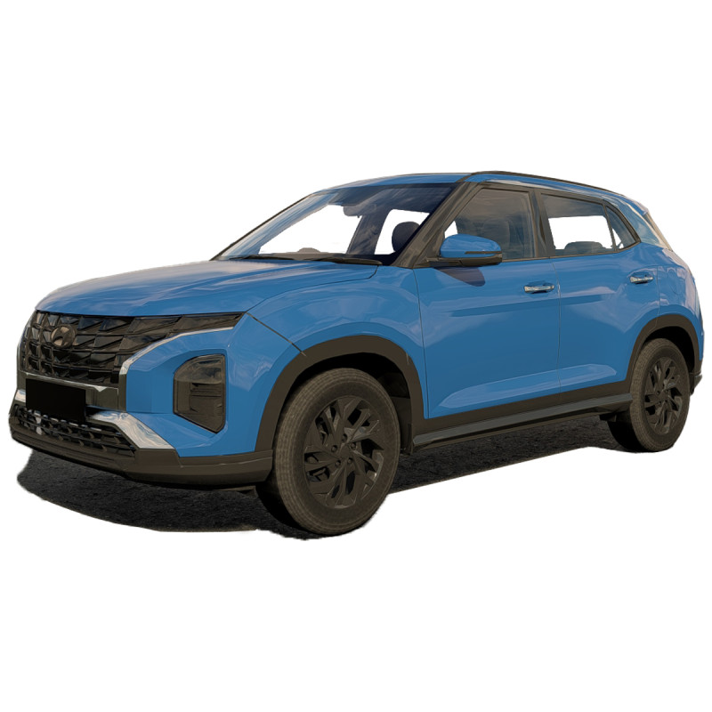 Hyundai Creta 2023 3D Model .c4d .max .obj .3ds .fbx .stl .blend 