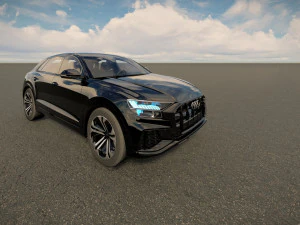 Audi Q8 2023 3D Model