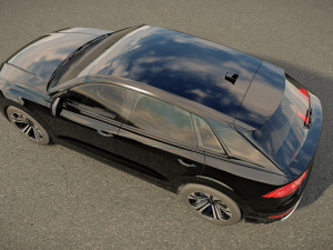 Audi Q8 2023 3Dモデル