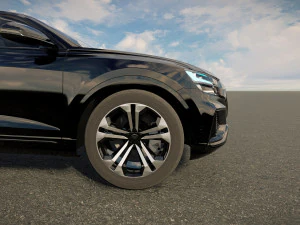 Audi Q8 2023 3D Model