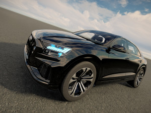 Audi Q8 2023 3Dモデル