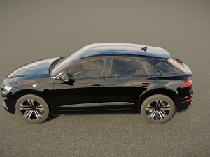 Audi Q8 2023 3D Model
