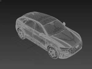 Audi Q8 2023 3D Model