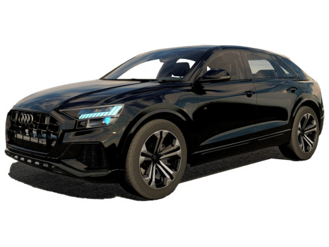 Audi Q8 2023 3D Model
