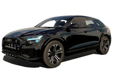 Audi Q8 2023 3D Model