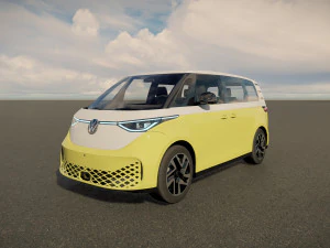 Volkswagen ID Buzz 2023 3D Model