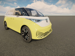 Volkswagen ID Buzz 2023 Model 3D