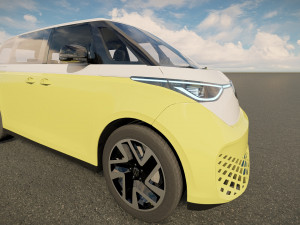 Volkswagen ID Buzz 2023 Model 3D