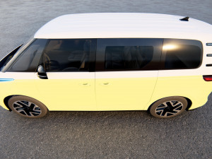 Volkswagen ID Buzz 2023 Model 3D