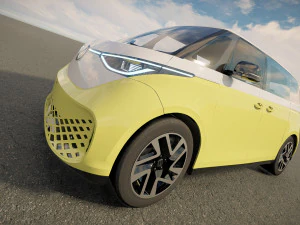 Volkswagen ID Buzz 2023 3D Model