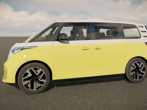 Volkswagen ID Buzz 2023 3D Model