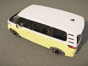 Volkswagen ID Buzz 2023 3D Model