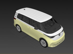 Volkswagen ID Buzz 2023 Model 3D