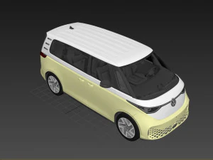 Volkswagen ID Buzz 2023 3D Model